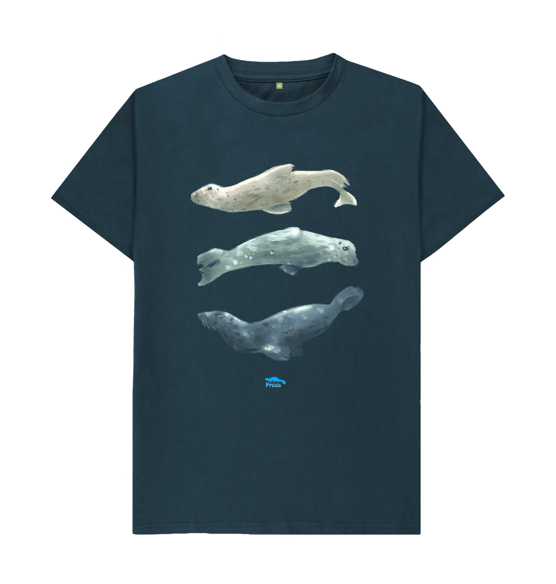 Denim Blue Seal Trio T-Shirt