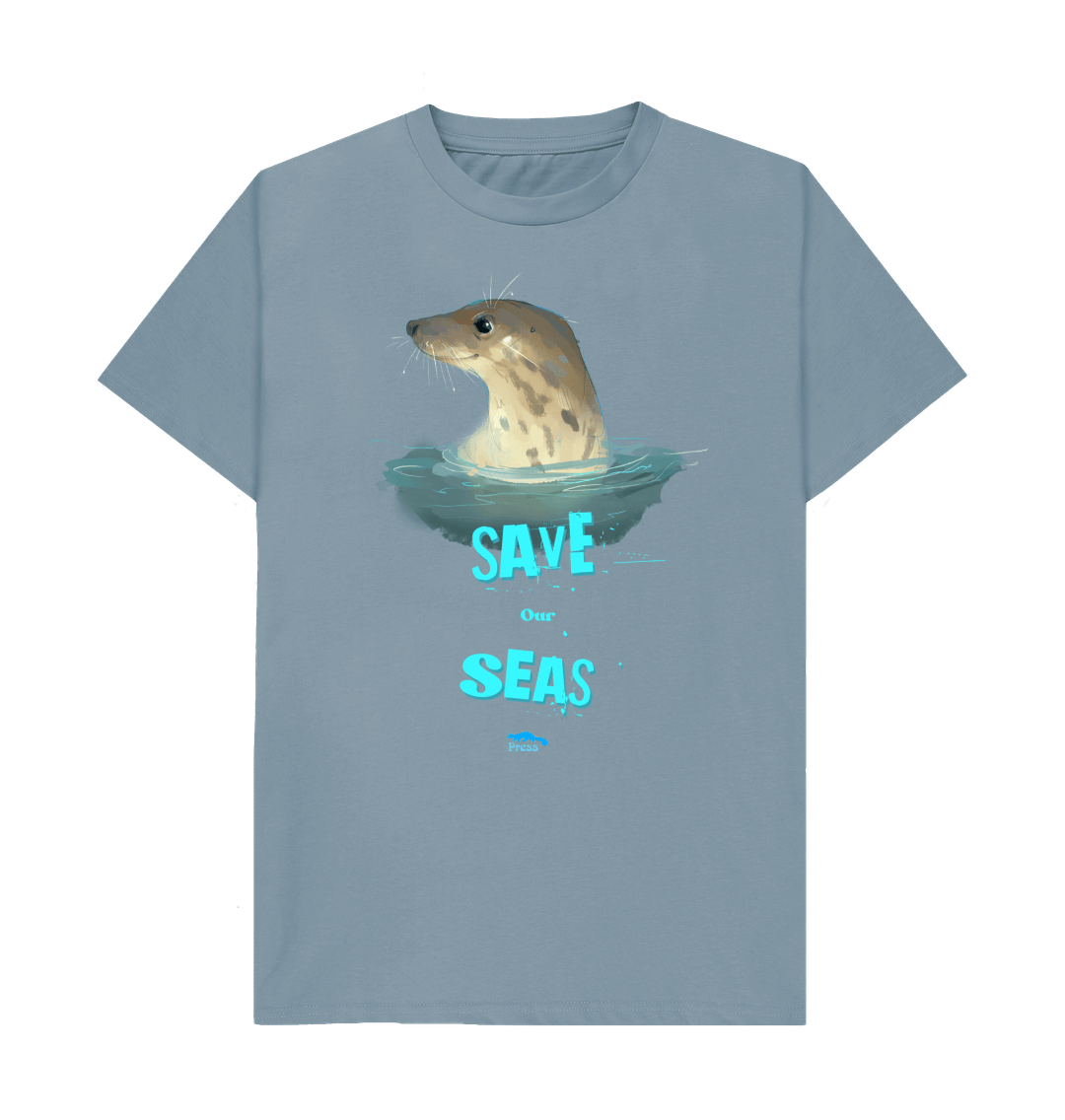 Stone Blue Save our Seas T-Shirt