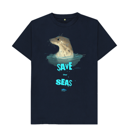 Navy Blue Save our Seas T-Shirt