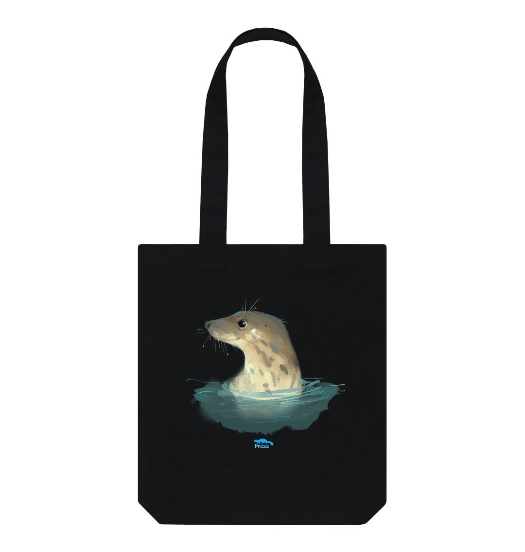 Black Gray Seal Tote!