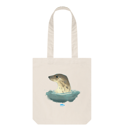 Natural Gray Seal Tote!